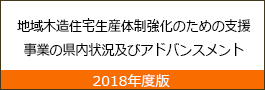 地域型住宅ブランド化事業の県内状況及びアドバンスメント